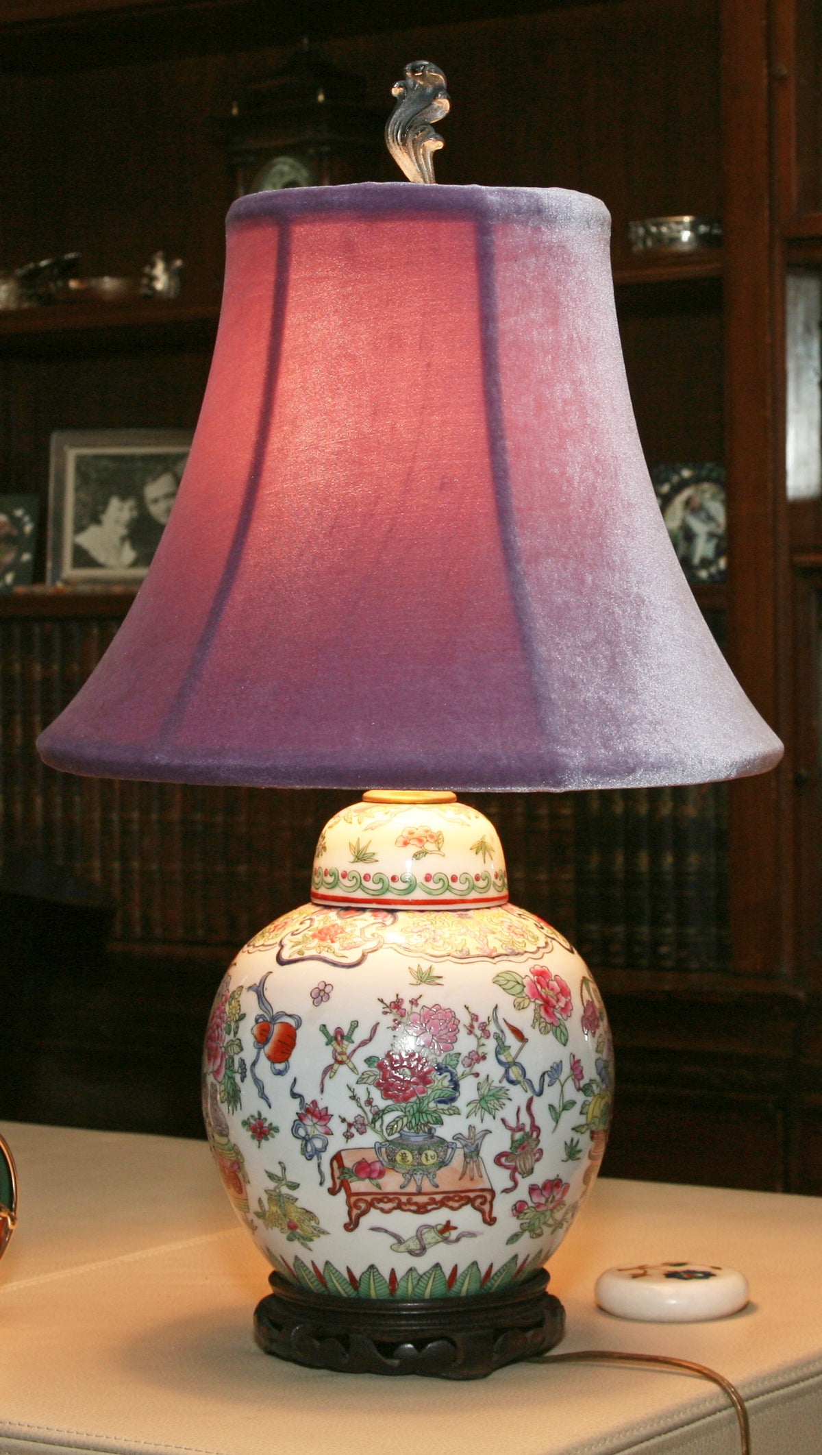 Amethyst Velvet Slipcover