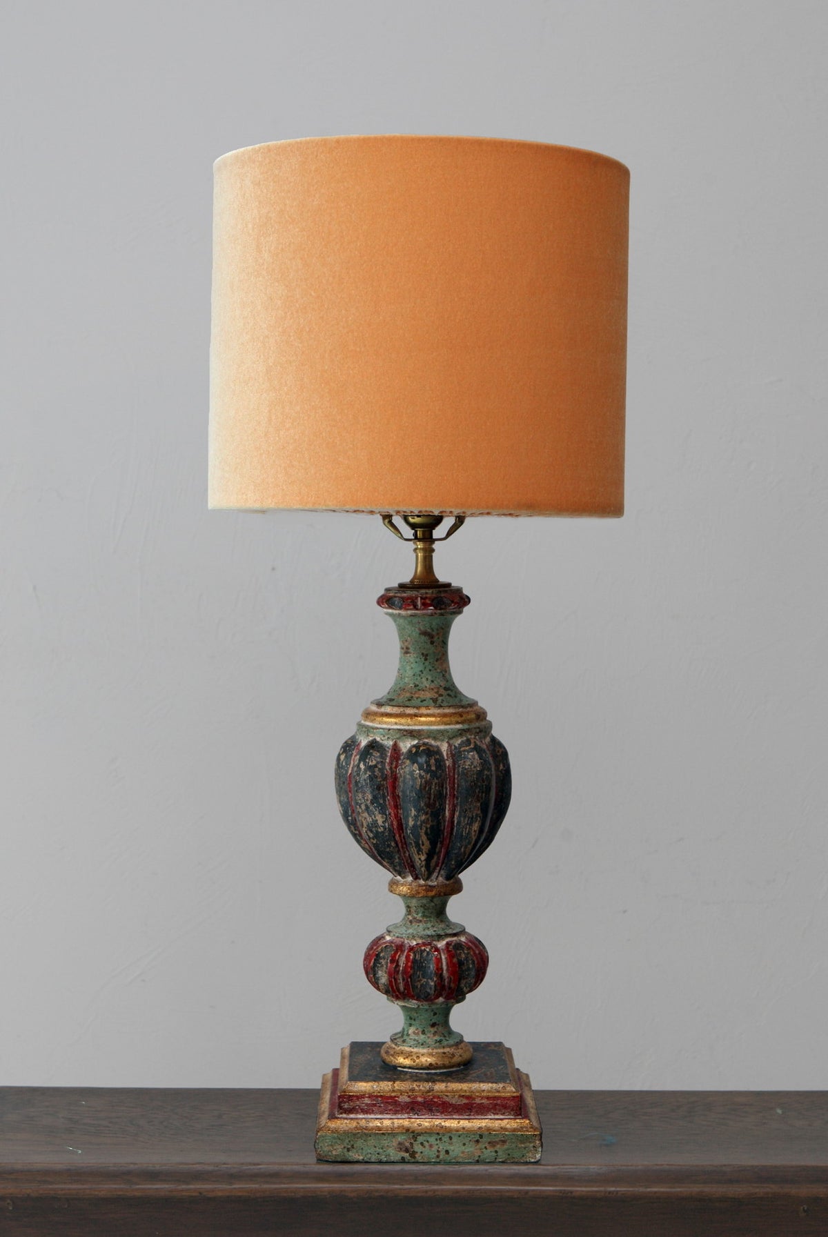 Butterscotch Velvet Slipcover.